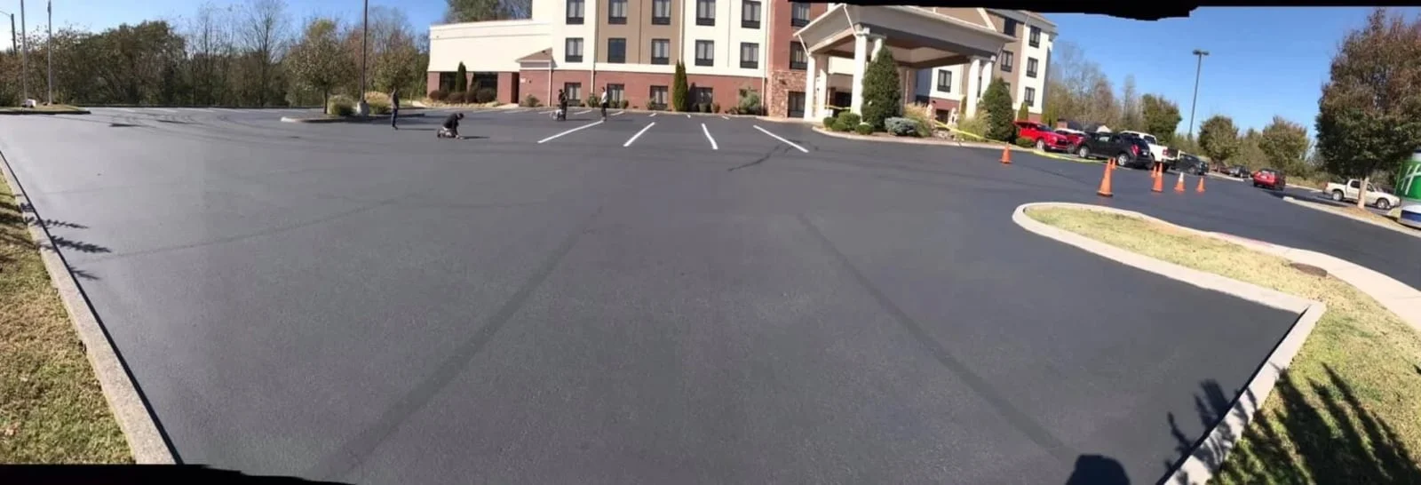 Commercial parking area from The Lion Sealer gallery
