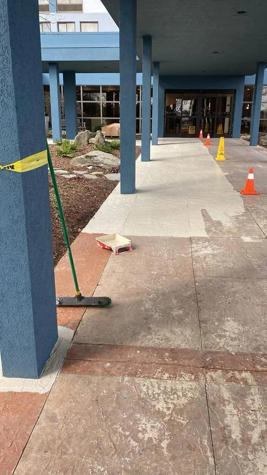 Concrete surface from The Lion Sealer work gallery
